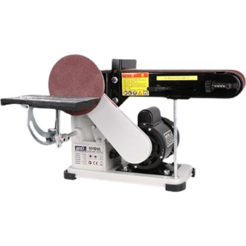 Electric Abrasive Belt Machine DIY Polishing Machine 220V Polisher Fixed Angle Sharpening Machine Woodworking Tool And Equipment