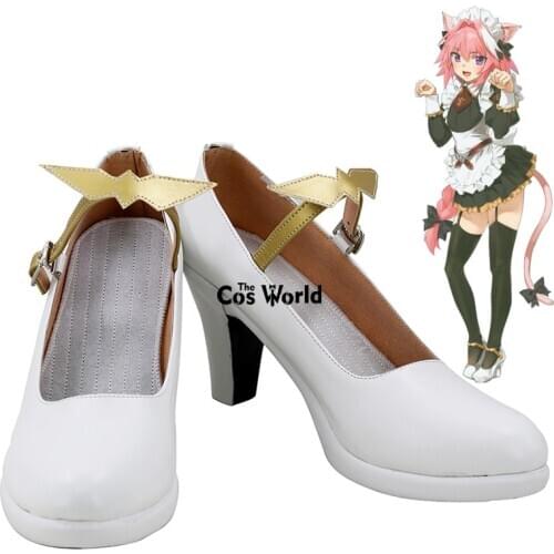 FGO Fate Grand Order Maid Astolfo Asutorufo Games Customize Cosplay High Heels Shoes