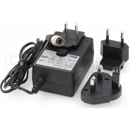 Hirose 4 Pin Male AC DC 12V 3A Power Adapter with US UK EU Plugs for Sound Devices 688 644 633 702T ZAXCOM Zoom F4 F8