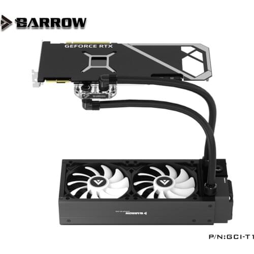 Barrow RTX3090/3080 GPU water cooling kit (Integrated module radiator water cooling with double VRAM) GCI-T2