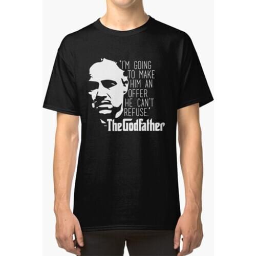 The Godfather T - Shirt The Godfather God Father Mafia Mobster Movie Film Classic Vintage Oldies Old