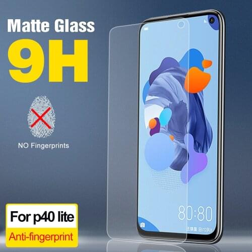 P40lite e honor 30s honor 30 Matte Screen Protector For HUAWEI P40 Pro Tempered Glass nova 7 nova 7SE P40lite No Fingerprin Film