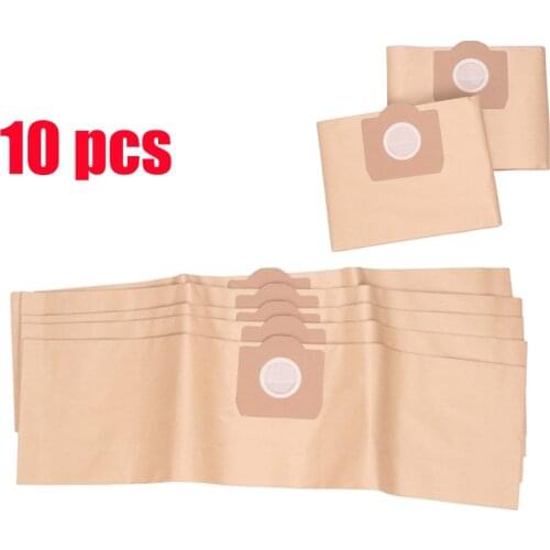 10Pcs Dust Bags for Vacuum Cleaner for Karcher Wd3 Wd3300 Wd3.500P Mv3 Wd3200 Se4001 Se4002 6.959-130 6.904-051 6.904-263