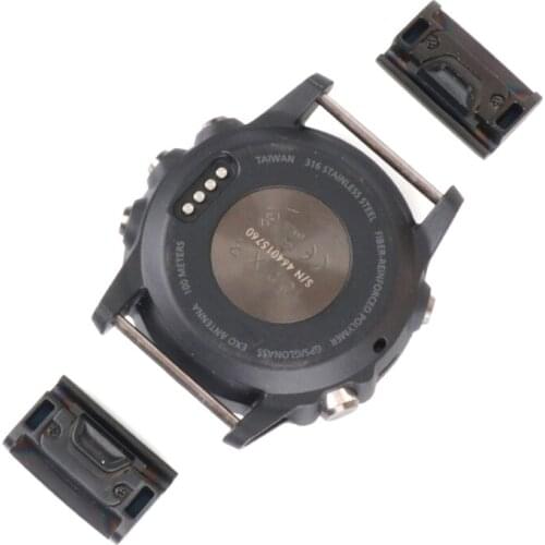 20/22/26mm Metal Watch Band Quick Release Clasp Adapter Connector for Fenix 5X 3 P9YA