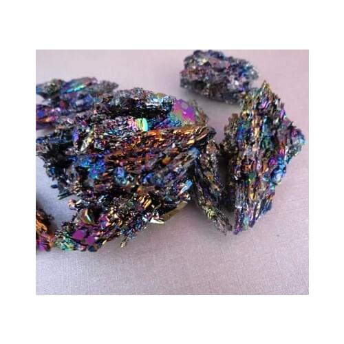 Natural Colorful exquisite peacock ore nunatak drupelets100g /lot free shipping