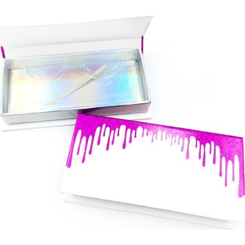 Wholesale False Eyelashes Boxes Package Eyelash Packaging Box Custom Faux Cils Magnetic Eyelash 25mm Mink Lashes Makeup Vendors