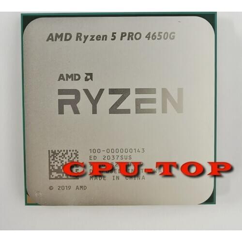 AMD Ryzen 5 PRO 4650G 3.7 GHz Six-Core Twelve-Thread 65W CPU Processor L3=8M 100-000000143 Socket AM4