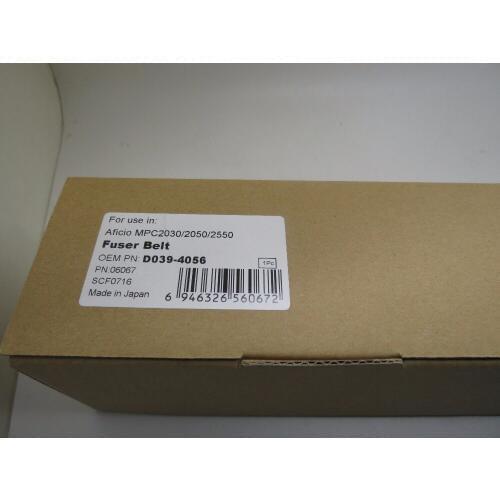 Fuser Belt Laser Film For Ricoh MPC2030 MPC2050 MPC2550 D039-4056