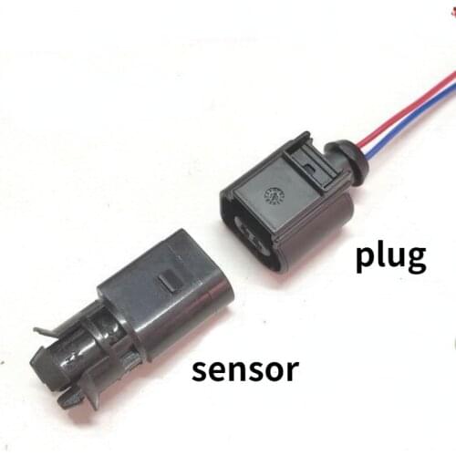 For VW Skoda Bora Sagitar Magotan Audi A6 A4 Q5 A5 Outdoor Temperature Sensor Plug Adapter Cable