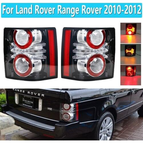 Tail Light For Land Rover Range Rover 2010 2011 2012 LED Rear Lamp Brake Stop Light With Bulb Replacement LR031758 LR031756