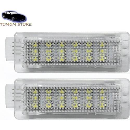 1Pair white led car door courtesy step lights for BMW F30 F31 F32 F01N F02N F03N E84 F10 LCI F11 F07 F20 F21 F22 F23 F45 F46 F87