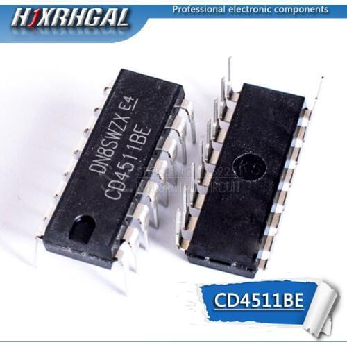 1pcs CD4511BE DIP16 CD4511 DIP 4511