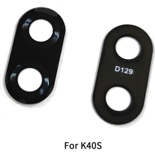 10PCS Camera Lens For LG K40S / K50S Back Rear Camera Glass Cover With Adhesive Sticker Repair Parts