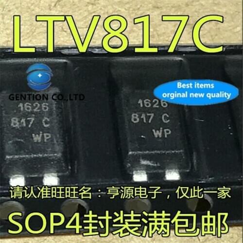 100Pcs 817C LTV817C LTV-817S-TA1-C in stock 100% new and original