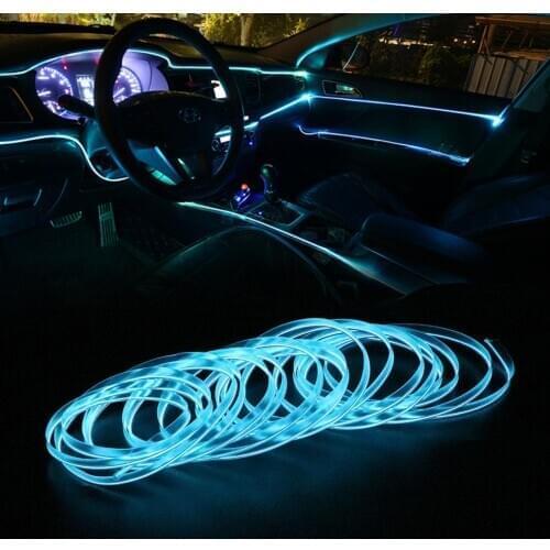 5M Car Lighting LED Strip For Touareg Tiguan Polo Passat CC Golf Teramont EOS Scirocco Sharan Fox Ameo Arteon