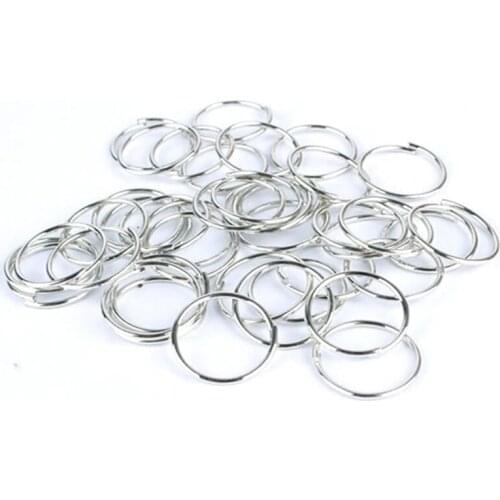 50 Pcs/set Opening Hair Ring Braid Bead Dreadlock Metal/Gold/Silver Clip Braid for African Braided Braids Decorative Accessories