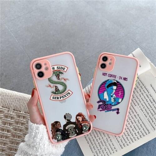 Riverdale Southside Serpent Jughead Jones Phone Cases matte transparent For iphone 7 8 11 12 plus mini x xs xr pro max cover
