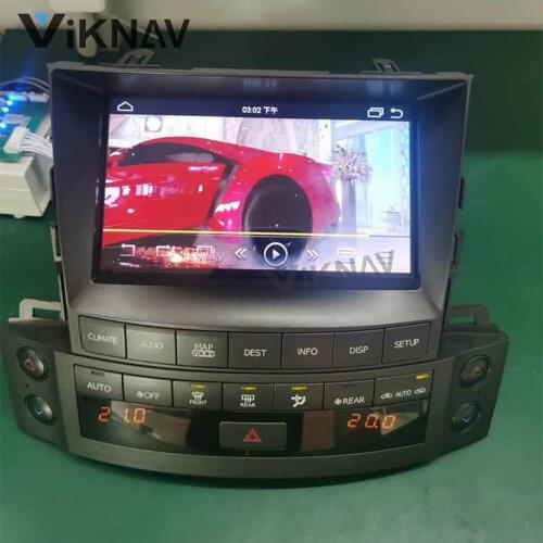 For lexus lx570 2007 2008 2009 2010 2011 2012 2013 2014 2015 android auto stereo radio car audio multimedia player tape recorder