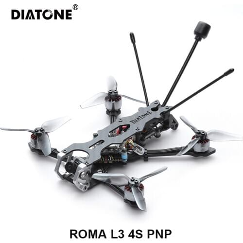 DIATONE ROMA L3 4S FPV Drone with Camera Ultra-light 117g Mini Quadcopter Mamba 25A Stack 3600kv Brushless Motor
