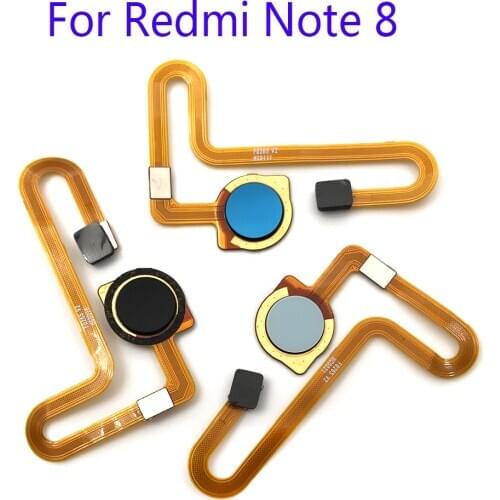 Fingerprint Sensor Home Return Key Menu Button Flex Ribbon Cable For Xiaomi Redmi Note 8