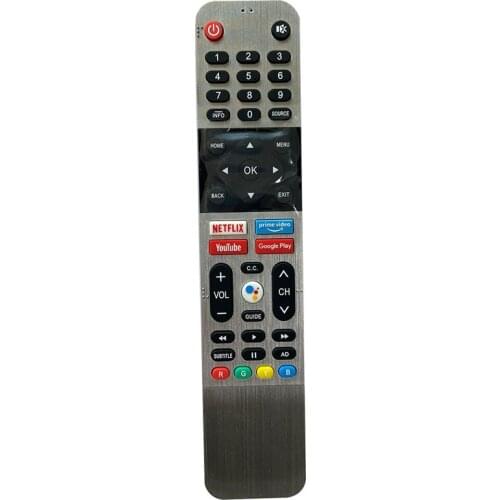 Voice Remote Control for Skyworth Netflix YouTube 539C-268923-Sw-V1 Smart LED TV Remote Control