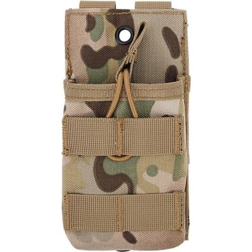 Camouflage Tactical Magazine Pouch Military Army MOLLE Vest Belt Hunting Utility Flashlight Bags Storage Bags For 7.62 & WST