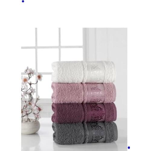 Cotton Face Towel Set 4 Pcs 50x85