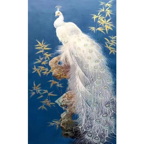 Beautiful peacock, diamond cross embroidery, 5D square/round diamond painting, diamond mosaic, home decoration, Halloween gifts