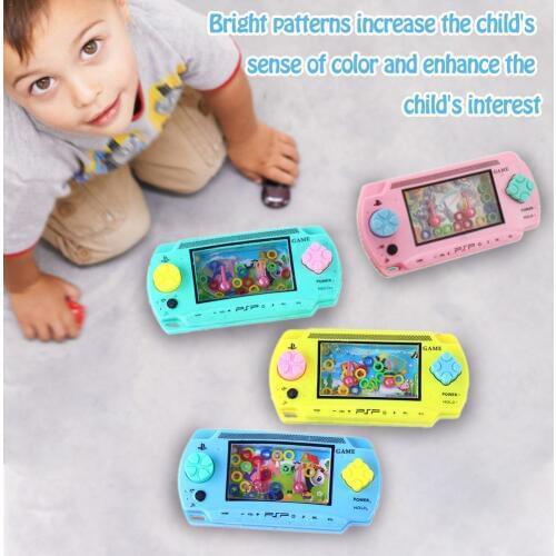 Set Of Water Machine Game Machine Childrens Toys Without Battery, Play At Hand (single Color Random Delivery) 10.5*10.5*3cm