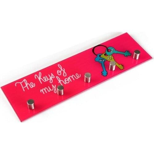 Wall mounted coat hanger Crystal (40 x 12 cm) (40 x 12 x 5 cm)