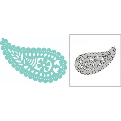 New Scalloped Flower Lace Drop 2020 Metal Cutting Dies for DIY Scrapbooking and Card Making Decorative Embossing Craft No Stamps