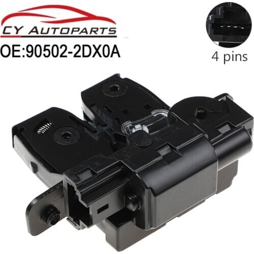 New High Quality Car Tailgate Boot Lock Latch Actuator For Nissan Qashqai MK1 2 Micra K12 90502-2DX0A 905022DX0A