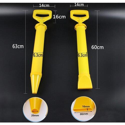 Caulking Gun Pointing Brick Grouting Mortar Sprayer Applicator Tool Cement Filling Tools with 4 Nozzles