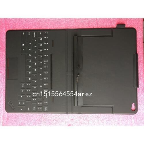 Used and Original Lenovo ThinkPad 10 Tablet Touch etymon Keyboard Leather US Japanese French Bulgarian Hungarian Finnish 03X9046