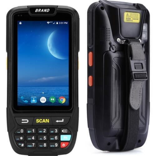 PDA Scanner Portable Data Collector IP65 Rugged Warehouse 2D QR 1D Laser scanner PDA Handheld Terminal Android Barcode Scanner