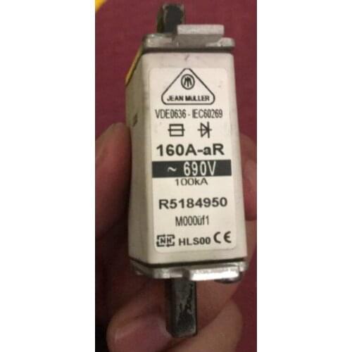 Fuses: R5184950 160A-aR 690V M000uf1 HLS00 / 125A 660V HLS00 M000uf1 / 100A 690V R5084353 / 63A 690V R5083800 HLS00