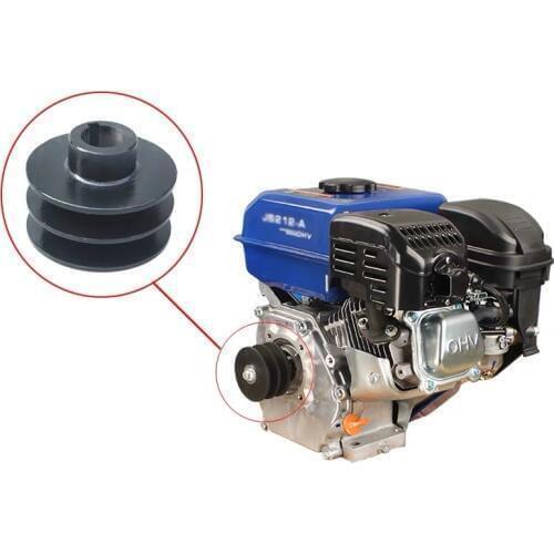 ID 19mm or 20mm V Belt Pulley Roller Idler Bore Grooved Pulley for 168F 170F GX160 GX200 Engine 210c