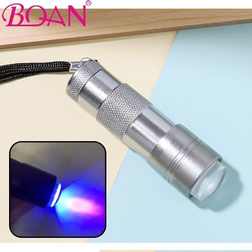 BQAN Nail Art Stamping Silicone Nail Art UV Press Light Nail Stamper Seal Portable-Handheld For Manicure UV Lamp Nail Art Tool