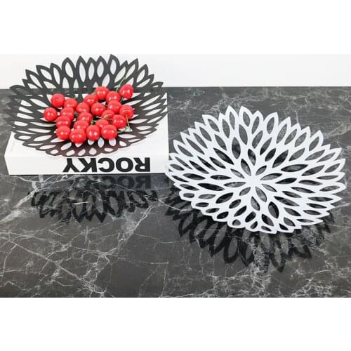Nordic Creative Iron Art Fruit Basket Snack Storage Box Fruit Bowl Desktop Modern Minimalist Home Living Room Fruit Plate