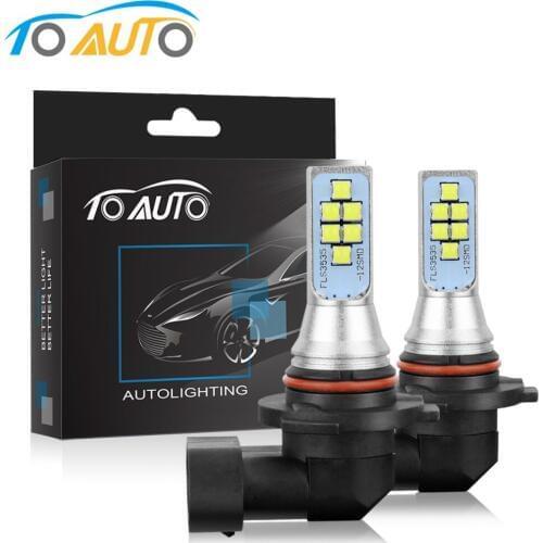 2pcs 9006 HB4 Canbus Error Free LED Fog Led Bulbs Light 12V 1400LM Car Light Running Light Lamp Drving Bulb Auto 6000k White