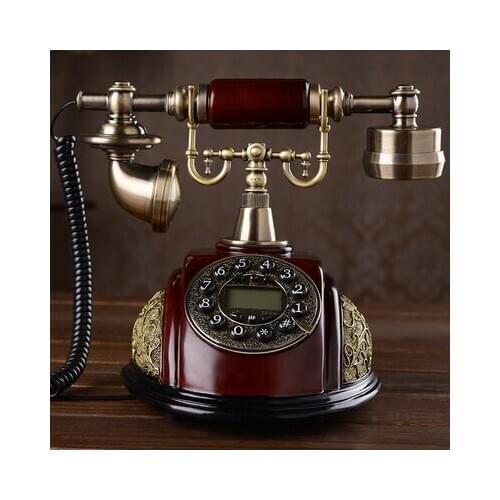 Vintage Antique Retro Caller ID Key dialing Rotary dialing Handset Desk Telephone Hand-free