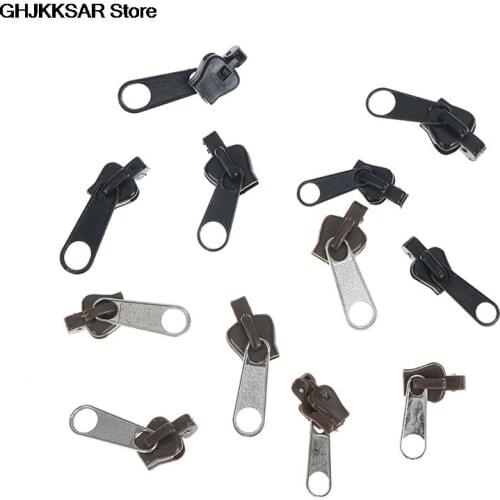 6pcs/set different size Fix A Zipper repairment Zip Replacement stitching work supply Rescue Instant Repair Kit