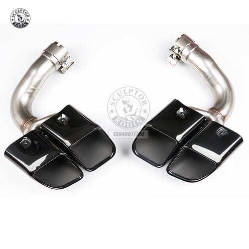 Car Accessories Suitable for Porsche Cayenne exhaust muffler tails out 2010 2011 2012 2013 2014 2015 2016 2017 2018 2019