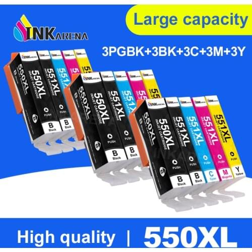 PGI 550 551 Compatible Ink Cartridge for Canon PIXMA IP7250 MG5450 MX925 MG5550 MG6450 MG5650 MG6650 IX6850 MX725 MX925 Printer