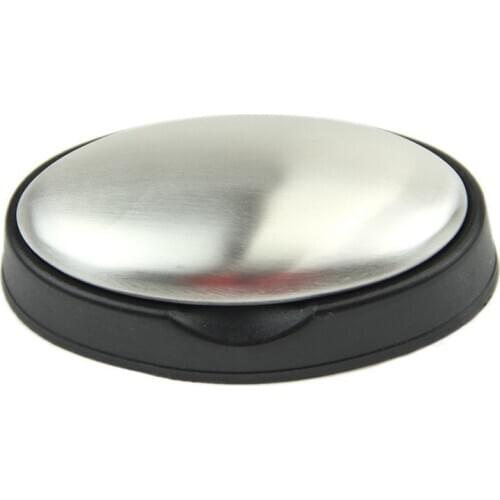 Stainless Steel Soap Hand Eliminating Odor Smell odour Remover Holder Included(88mm x 46mm x 19mm)