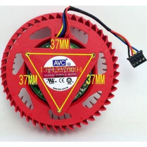 Public turbofan HD 5850 HD 6870 HD 6950 HD 6970 12V 1.2A 4-wire graphics fan