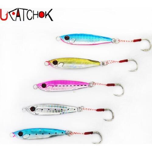 1pcs/pack 18g 28g hot sale assist hook metal jig bait small jig lure beach surf metal fish long cast lure rock jigging lure bait
