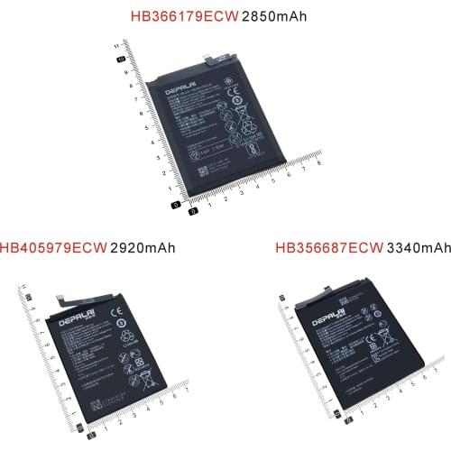 High Quality Replacement Battery 3340mAh HB356687ECW For Huawei Nova 2 plus Nova 2i honor 9i huawei G10 Mate 10 lite