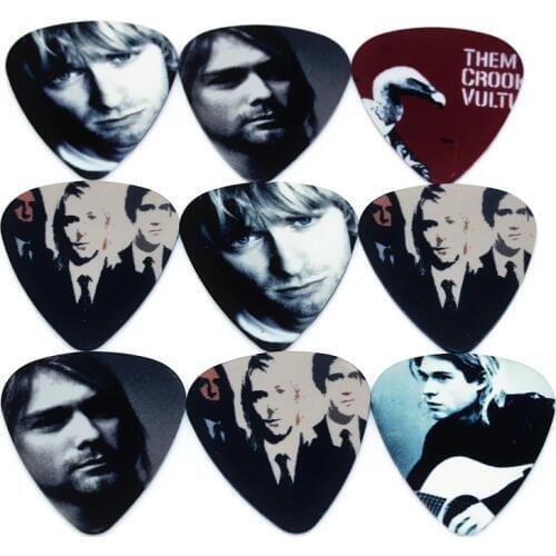 SOACH 10PCS 0.46mm bass guitar picks paddle two side ukulele pick Mix acoustic guitar picks accessories Musical instrument