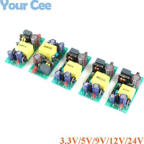 AC-DC Switching Power Module Precision Step Down Buck Module DC Voltage Regulator Bare Board Isolated Switch 3.3V/5V/9V/12V/24V